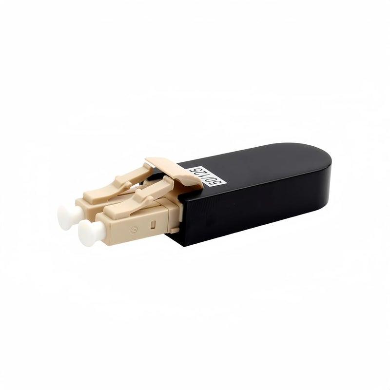 TXWTXPJ -LC Multimode 50/125μm Fiber Optic Loopback Adapter,LC/UPC Multi Mode Fiber Optic Loopback Module,Loopback Adapter/Test Plug for Equipment Testing and Simulation (1) - Image 1